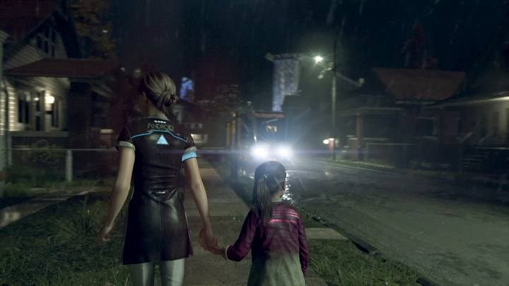 If you dont catch the bus, Todd will catch you. - Stormy Night | Kara | Detroit Become Human Walkthrough - Kara Walkthrough - Detroit Become Human Guide