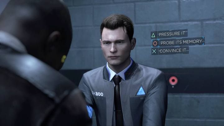 There are three ways to get the testimony from a defect, but you can also let up to speed things up. - Interrogation | Connor | Detroit Become Human Walkthrough - Connor Walkthrough - Detroit Become Human Guide