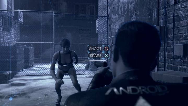 The most important scene - ending the chase and the decision to kill/spare the android. - The Eden Club | Connor | Detroit Become Human Walkthrough - Connor Walkthrough - Detroit Become Human Guide