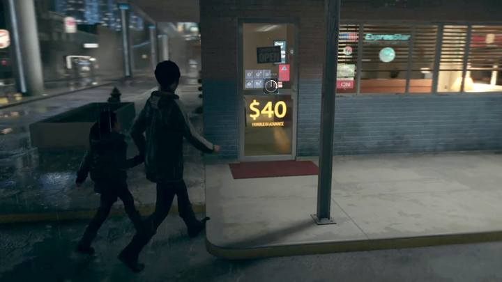 Go to the motel reception and rent a room. - Fugitives | Kara | Detroit Become Human Walkthrough - Kara Walkthrough - Detroit Become Human Guide