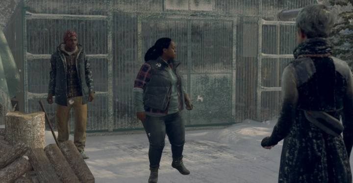 You will find Rose behind the house, inside the greenhouse. - Train at midnight | Kara | Detroit Become Human Walkthrough - Kara Walkthrough - Detroit Become Human Guide