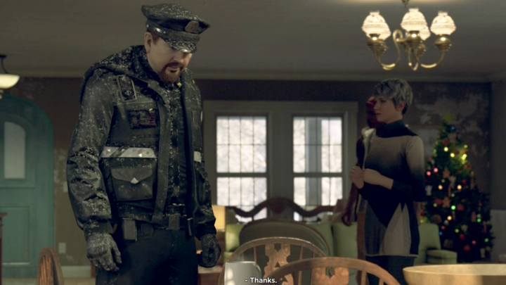 The policeman will go through the apartment slowly - but you cant take any action in the meanwhile to hide the evidence. - Train at midnight | Kara | Detroit Become Human Walkthrough - Kara Walkthrough - Detroit Become Human Guide