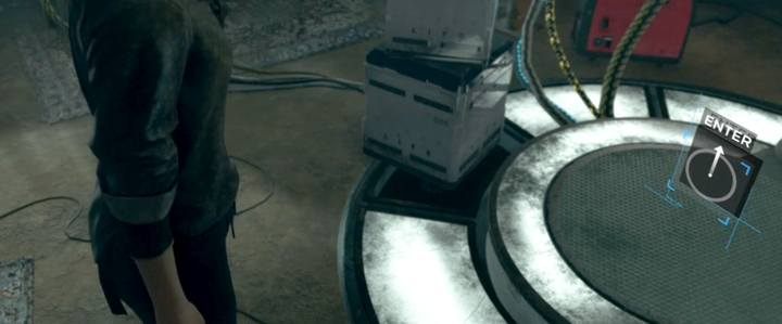 Stand inside the device in the Zlatkos laboratory. - Zlatko | Kara | Detroit Become Human Walkthrough - Kara Walkthrough - Detroit Become Human Guide