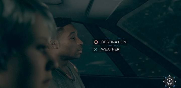 Interactions inside the car are required continue the storyline - you cant just wait. - Pirates Cove | Kara | Detroit Become Human Walkthrough - Kara Walkthrough - Detroit Become Human Guide
