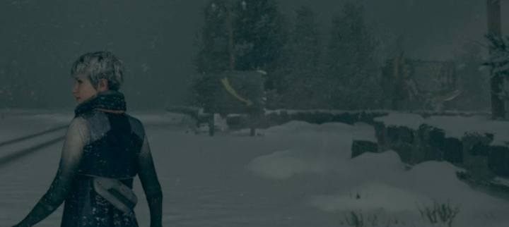 Go straight ahead and take the street on the right. - Pirates Cove | Kara | Detroit Become Human Walkthrough - Kara Walkthrough - Detroit Become Human Guide