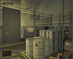 Before you take care of reaching the office, it would be good to reach the fenced area on the buildings roof - (1) Reaching room 404 - Confronting Eliza Cassan - Deus Ex: Human Revolution Game Guide