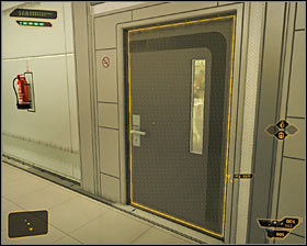 4 - (1) Reaching room 404 - Confronting Eliza Cassan - Deus Ex: Human Revolution Game Guide