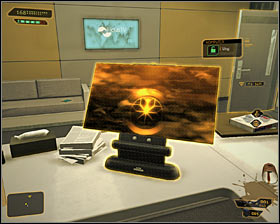 Id suggest starting off by exploring the small room in the south, on the seventh floor #1 - (1) Reaching room 404 - Confronting Eliza Cassan - Deus Ex: Human Revolution Game Guide