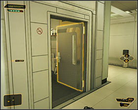 Go out of the room and head into the conference room a bit further to the north #1 - (1) Reaching room 404 - Confronting Eliza Cassan - Deus Ex: Human Revolution Game Guide