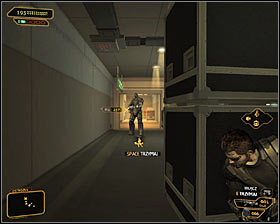 4 - (3) Peaceful solution: Reaching the staircase at the back of the studio - Confronting Eliza Cassan - Deus Ex: Human Revolution Game Guide