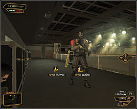 9 - (3) Peaceful solution: Reaching the staircase at the back of the studio - Confronting Eliza Cassan - Deus Ex: Human Revolution Game Guide