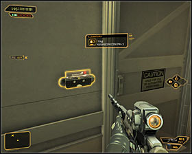You can also examine the south part of the same room storeroom - (4) Peaceful solution: Reaching the funicular - Confronting Eliza Cassan - Deus Ex: Human Revolution Game Guide