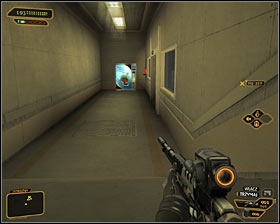 As you have already examined the whole area, you can now focus on thinking of a plan of reaching the funicular summoning button - (4) Peaceful solution: Reaching the funicular - Confronting Eliza Cassan - Deus Ex: Human Revolution Game Guide