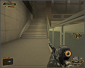 6 - (4) Peaceful solution: Reaching the funicular - Confronting Eliza Cassan - Deus Ex: Human Revolution Game Guide