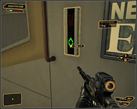 Regardless of the decisions made thus far, you have to wait for a confirmation from Pritchard and enter the funicular after receiving it #1 - (5) Peaceful solution: Summoning the funicular - Confronting Eliza Cassan - Deus Ex: Human Revolution Game Guide