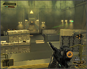 1 - (6) Peaceful solution: Reaching the main area of the basement - Confronting Eliza Cassan - Deus Ex: Human Revolution Game Guide