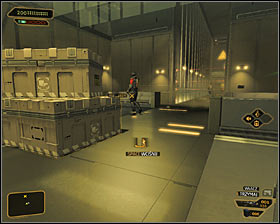 Now Id recommend heading back to the funicular, as in just a few moments two guards should appear #1 - (6) Peaceful solution: Reaching the main area of the basement - Confronting Eliza Cassan - Deus Ex: Human Revolution Game Guide