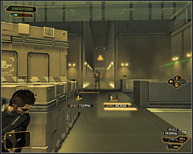 3 - (6) Peaceful solution: Reaching the main area of the basement - Confronting Eliza Cassan - Deus Ex: Human Revolution Game Guide