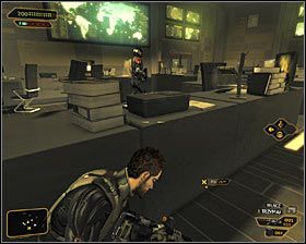 2 - (7) Peaceful solution: Reaching the staircase - Confronting Eliza Cassan - Deus Ex: Human Revolution Game Guide