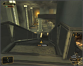 10 - (7) Peaceful solution: Reaching the staircase - Confronting Eliza Cassan - Deus Ex: Human Revolution Game Guide