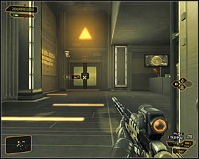 Now you can act in two different ways - (7) Peaceful solution: Reaching the staircase - Confronting Eliza Cassan - Deus Ex: Human Revolution Game Guide