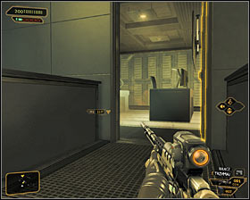 12 - (7) Peaceful solution: Reaching the staircase - Confronting Eliza Cassan - Deus Ex: Human Revolution Game Guide