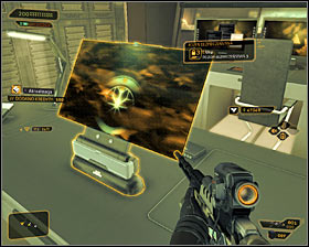 Only now should you start checking out the rooms, starting with the easternmost one #1 - (7) Peaceful solution: Reaching the staircase - Confronting Eliza Cassan - Deus Ex: Human Revolution Game Guide