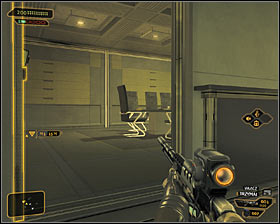 13 - (7) Peaceful solution: Reaching the staircase - Confronting Eliza Cassan - Deus Ex: Human Revolution Game Guide