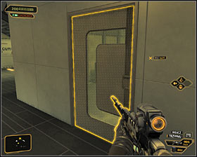 In the end take a look around the two small rooms in the area (also on level 2) - (7) Peaceful solution: Reaching the staircase - Confronting Eliza Cassan - Deus Ex: Human Revolution Game Guide