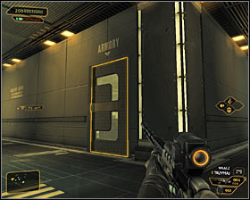 3 - (7) Aggressive solution: Reaching the staircase - Confronting Eliza Cassan - Deus Ex: Human Revolution Game Guide