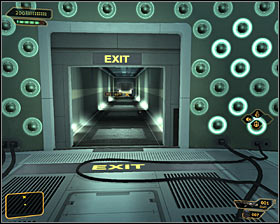 Check out Yelenas body before leaving this location #1 to find credits and Typhoon ammo - (11) Reaching the helipad - Confronting Eliza Cassan - Deus Ex: Human Revolution Game Guide