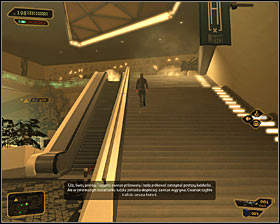You will begin the Convention Center exploration on level 1, while having to reach the 3rd - (2) Reaching the VIP section - Finding Isaias Sandoval - Deus Ex: Human Revolution Game Guide