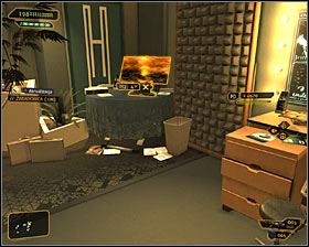 Regardless of the chosen path, it would be good to stock on batteries as you probably wont be able to stop anywhere - (4) Find information on Sandovals whereabouts - Finding Isaias Sandoval - Deus Ex: Human Revolution Game Guide