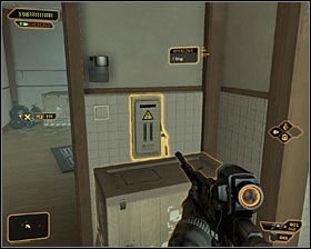 You will be informed of the next step in a while, but you can choose to go to the sewers at once - (7) Going down into the sewers - Finding Isaias Sandoval - Deus Ex: Human Revolution Game Guide