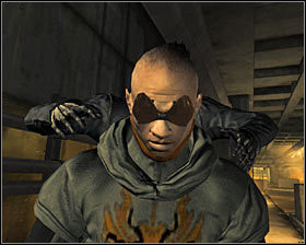 If you chose the eastern sewers tunnel, youll meet two opponents and you have to watch out for the one, who comes from the west - (4) Peaceful solution: Getting into the Harvesters hideout - Find Vasili Sevchenkos GPL Device - Deus Ex: Human Revolution Game Guide