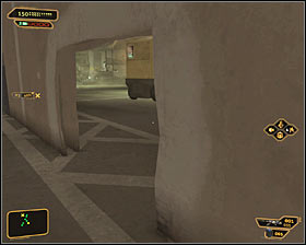 Eventually you have to get close to the southern area - the one with missions goal marked on it - (5) Peaceful solution: Going through the Harvesters hideout - Find Vasili Sevchenkos GPL Device - Deus Ex: Human Revolution Game Guide