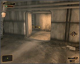 2 - (2) Reaching the Belltowers port - Stowing Away - Deus Ex: Human Revolution Game Guide