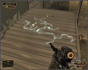 3 - (3) Getting into the port area - Stowing Away - Deus Ex: Human Revolution Game Guide