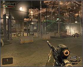 5 - (3) Getting into the port area - Stowing Away - Deus Ex: Human Revolution Game Guide