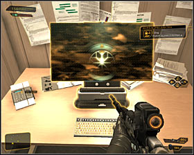 There is same looking building north from here #1, but it is more difficult to get there, since you would have to bypass at least one guard on your way, and move skillfully from one cover to another in order to avoid enemy sniper - (4) Peaceful solution: Retrieving the package from the shed - Stowing Away - Deus Ex: Human Revolution Game Guide