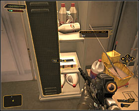Use that ladder and go up - note that youre inside the tool shed - (4) Peaceful solution: Retrieving the package from the shed - Stowing Away - Deus Ex: Human Revolution Game Guide