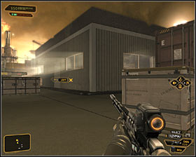 7 - (5) Peaceful solution: Getting inside the port warehouse - Stowing Away - Deus Ex: Human Revolution Game Guide