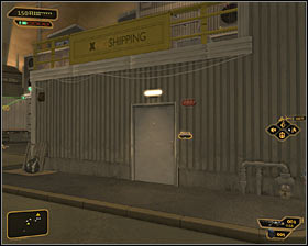 9 - (5) Peaceful solution: Getting inside the port warehouse - Stowing Away - Deus Ex: Human Revolution Game Guide