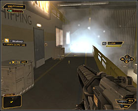 2 - (6) Aggressive solution: Getting to the administrator Wangs office - Stowing Away - Deus Ex: Human Revolution Game Guide