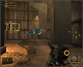 Now I suggest attacking third, previously mentioned terrorist #1, who moves constantly - Corporate Warfare - Side quests - Deus Ex: Human Revolution Game Guide