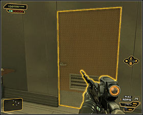 I suggest starting exploration of the security building with a central storage room, where one of the guards kept returning to - (2) Disabling the signal jammer - Rescuing Megan and Her Team - Deus Ex: Human Revolution Game Guide