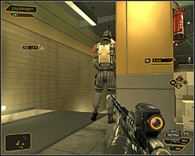 You could bypass guards on the ground floor, but it is better to stun them - (4) Peaceful solution: Finding Nia Colvin - Rescuing Megan and Her Team - Deus Ex: Human Revolution Game Guide