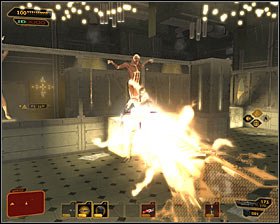 Remember that youre able to use augmentations - (8) Defeating Jaron Namir - Rescuing Megan and Her Team - Deus Ex: Human Revolution Game Guide