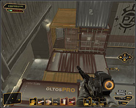 Begin with exploring the entire area where you start this mission - (1) Getting inside the station - Shutting Down Darrows Signal - Deus Ex: Human Revolution Game Guide