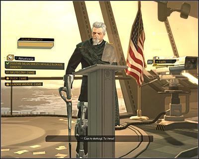 As the conversation start, youll learn that Hugh Darrow decided to do this drastic move, seeing the augmentations technology going to a different direction that intended - (3) Talking to Hugh Darrow - Shutting Down Darrows Signal - Deus Ex: Human Revolution Game Guide